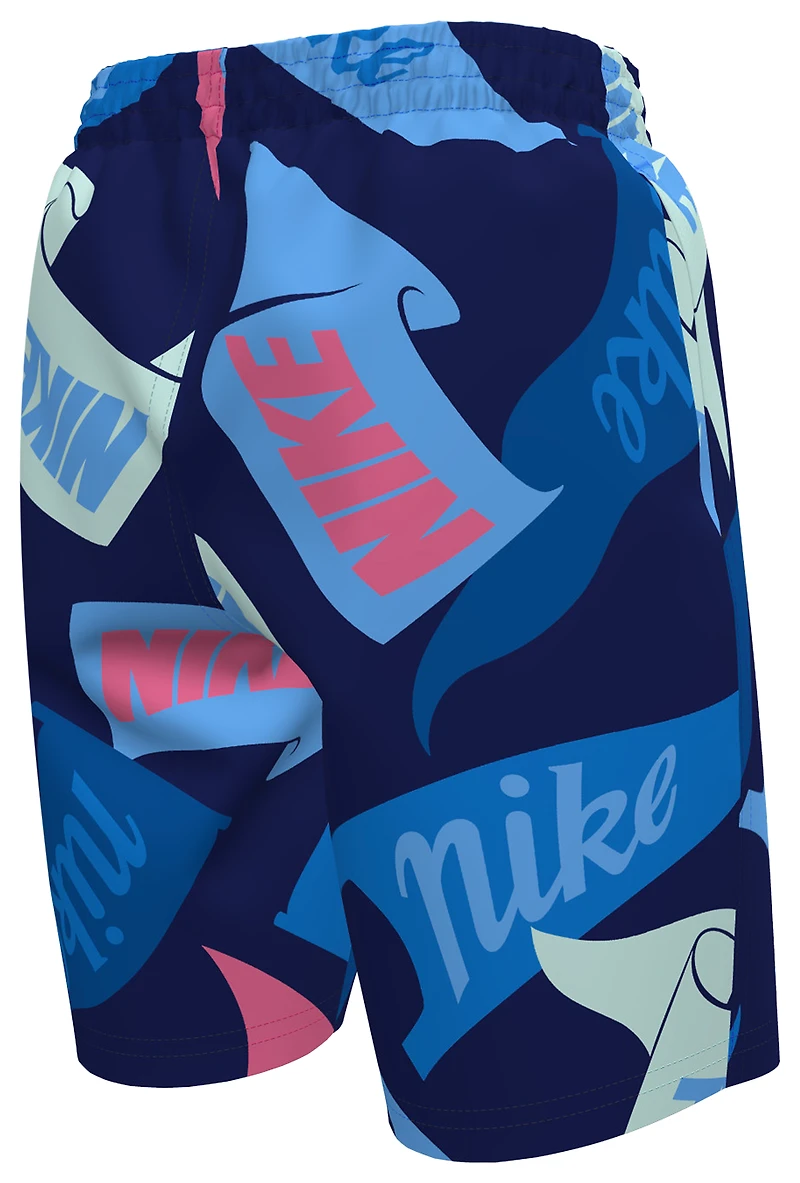 Nike Tossed Flags 7" Volley Shorts  - Boys' Grade School