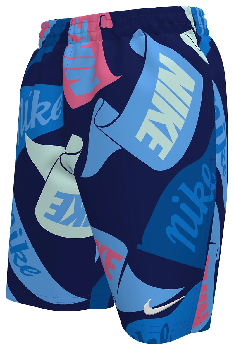 Nike Tossed Flags 7" Volley Shorts  - Boys' Grade School