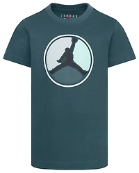 Jordan Boys Jordan Air Jordan Hbr Ring Short Sleeve T-Shirt - Boys' Preschool Black/Oxidized Green Size 6