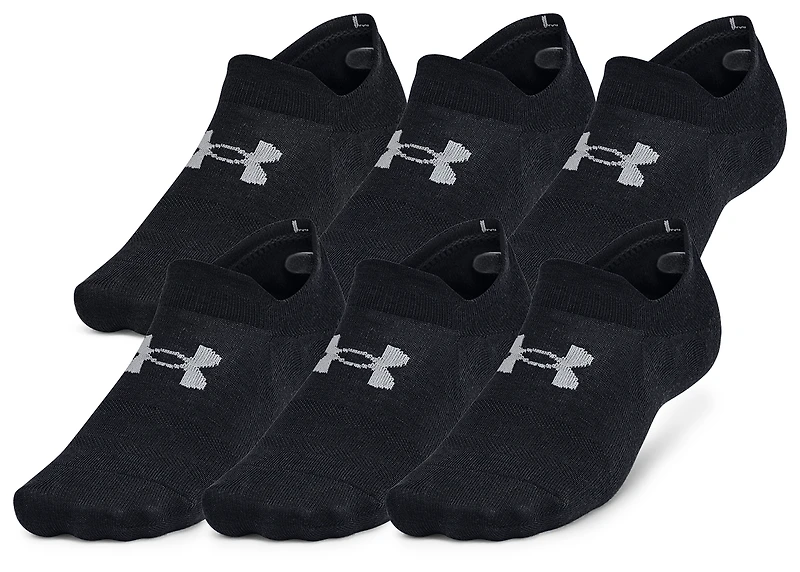 Under Armour Essential 6 Pack Ultra Low Socks - Men's