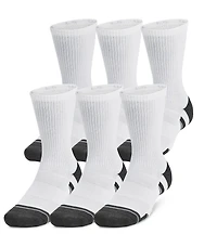 Under Armour Perf Tech 6 Pack Crew Socks - Men's