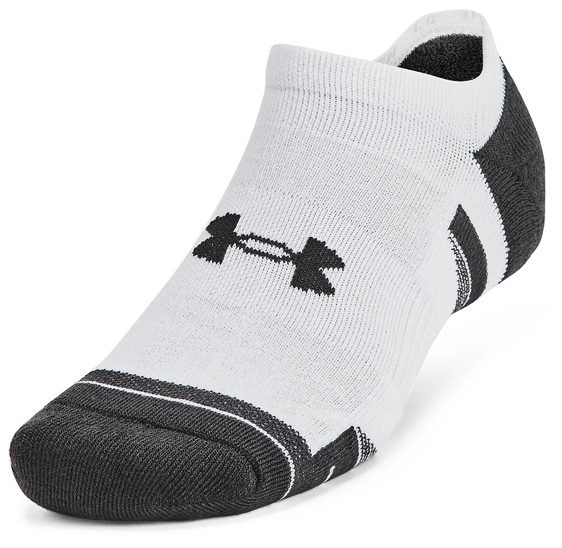 Under Armour Perf Tech 6 Pack No Show Socks - Men's