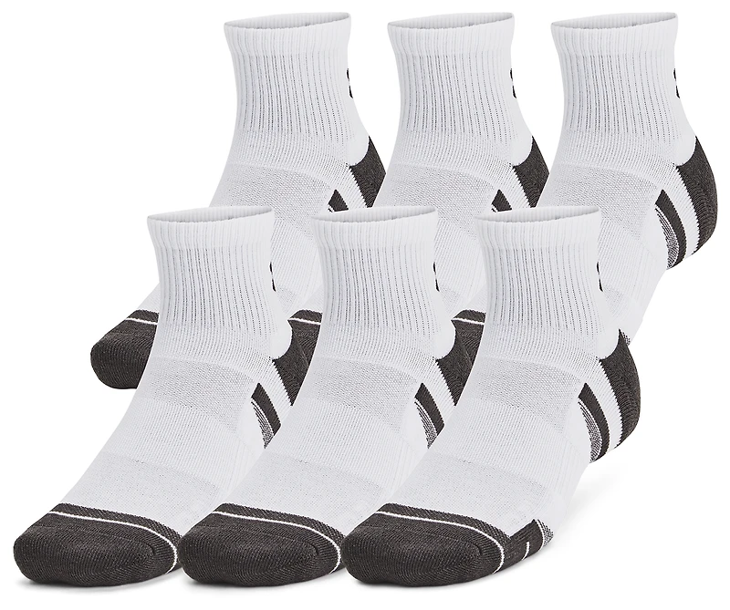 Under Armour Perf Tech 6 Pack Quarter Socks - Men's
