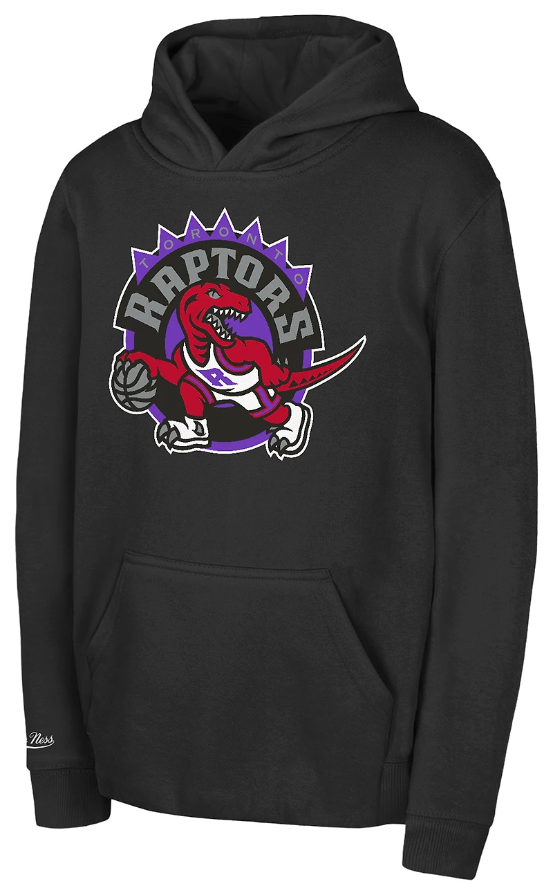 Mitchell & Ness Raptors Retro Logo Pullover Hoodie - Boys' Grade School