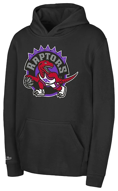 Mitchell & Ness Raptors Retro Logo Pullover Hoodie - Boys' Grade School
