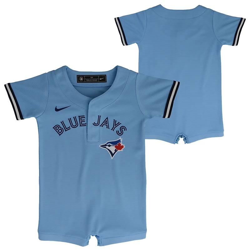 Outerstuff Blue Jays Alternate Replica Romper  - Boys' Infant