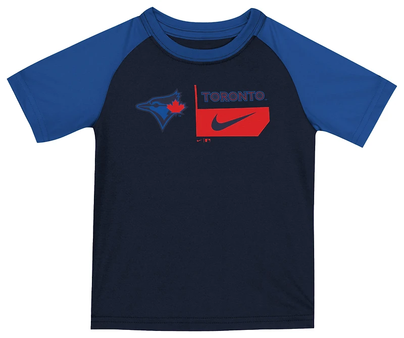 Outerstuff Blue Jays CC 2 Piece T-Shirt & Mesh Shorts Set  - Boys' Toddler