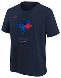 Nike Blue Jays City Connect Logo T-Shirt  - Boys' Grade School