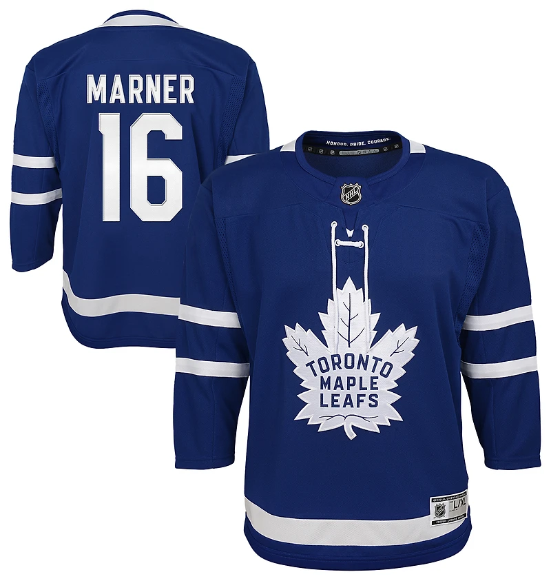 Outerstuff Maple Leafs Premier Home Jersey-Marner  - Boys' Preschool
