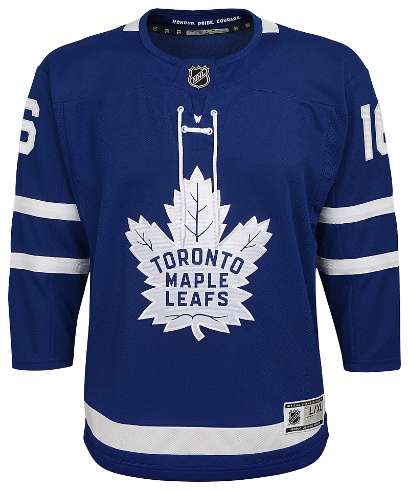 Outerstuff Maple Leafs Premier Home Jersey-Marner  - Boys' Grade School