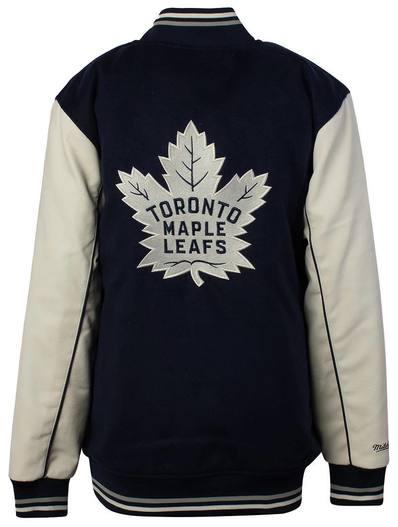 Mitchell & Ness Maple Leafs Varsity Team Jacket  - Boys' Grade School
