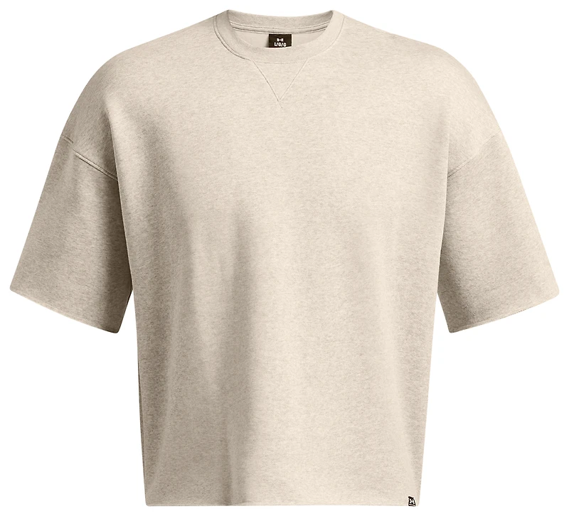 Under Armour Icon Fleece Short Sleeve Crew - Men's