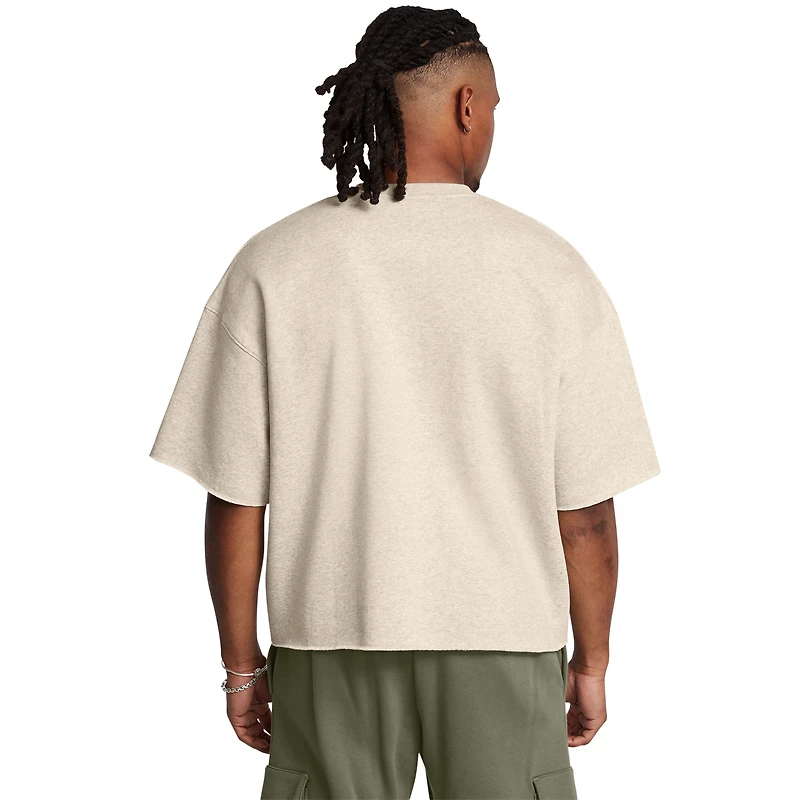 Under Armour Icon Fleece Short Sleeve Crew - Men's