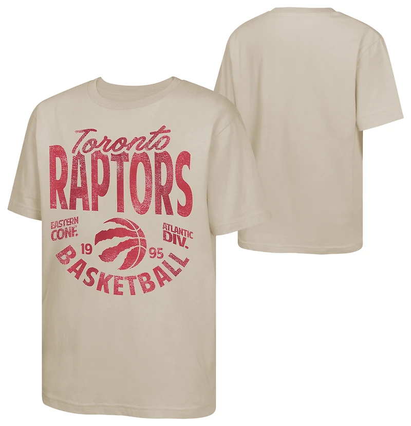 Outerstuff Raptors News Flash Short Sleeve T-Shirt  - Boys' Grade School