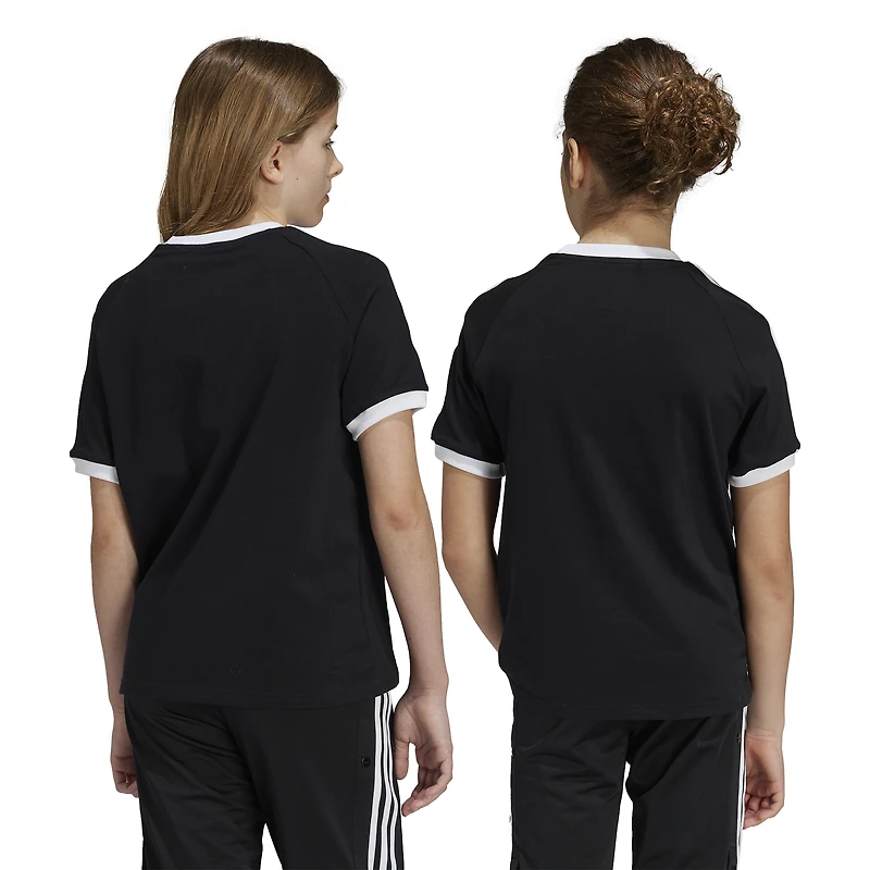 adidas Originals 3 Stripe T-Shirt  - Boys' Grade School