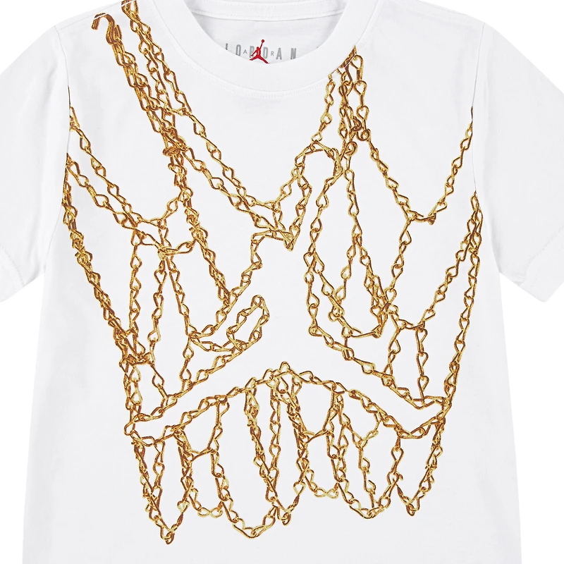 Jordan Jumpman Chain Short Sleeve Crew  - Boys' Grade School