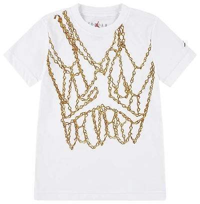 Jordan Jumpman Chain Short Sleeve Crew  - Boys' Grade School