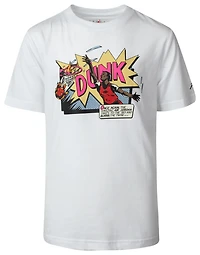 Jordan Air Comics Dunk Short Sleeve T-Shirt  - Boys' Grade School