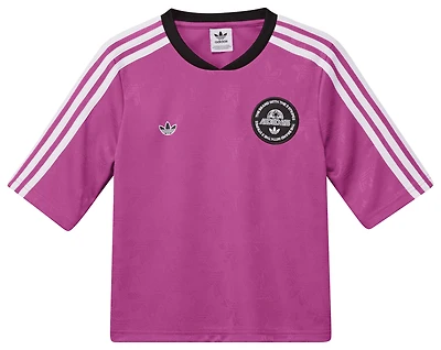 adidas Cropped T-Shirt  - Girls' Grade School