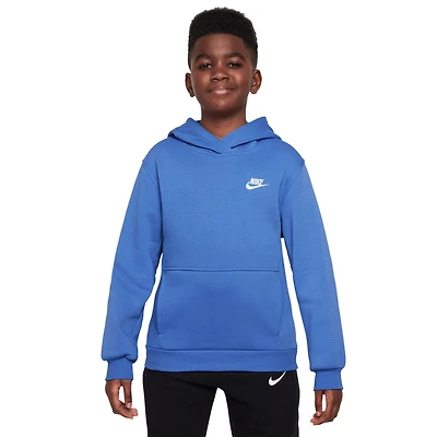 Nike NSW Club HBR Fleece Hoodie  - Boys' Grade School