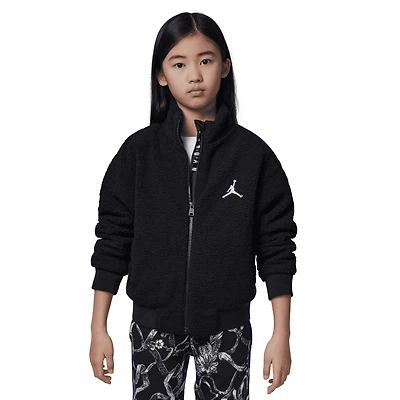 Jordan Jumpman Sherpa Jacket  - Girls' Grade School