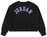 Jordan Blue Jeans & Bling Fleece Crew  - Girls' Grade School