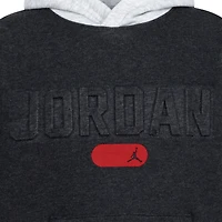 Jordan PE Heathered Pullover Hoodie  - Boys' Grade School