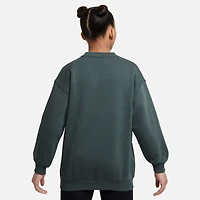 Nike Club Fleece OS Crew  - Girls' Grade School