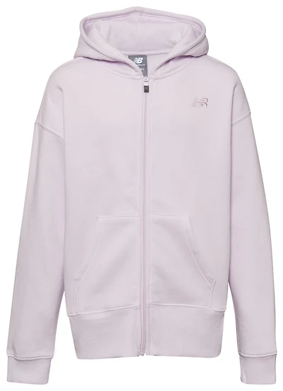 New Balance Full-Zip Hoodie  - Girls' Grade School
