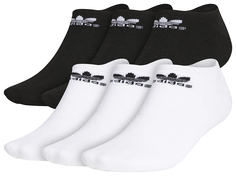 adidas Originals Trefoil 6 Pack No Show Socks - Men's