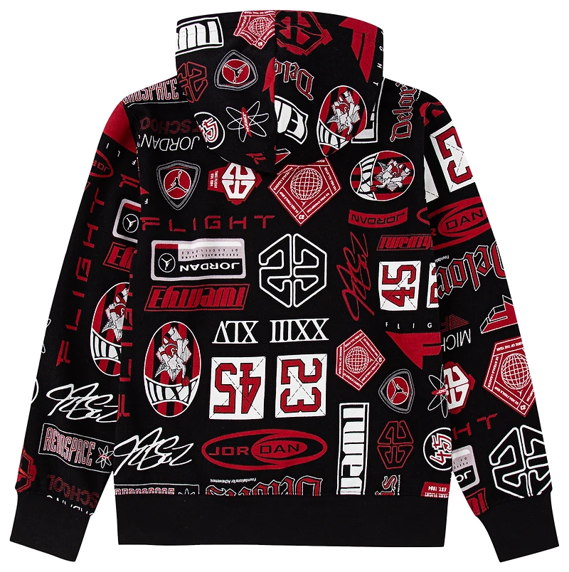 Jordan Essential AOP Fleece Pullover  - Boys' Grade School