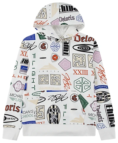 Jordan Essential AOP Fleece Pullover  - Boys' Grade School