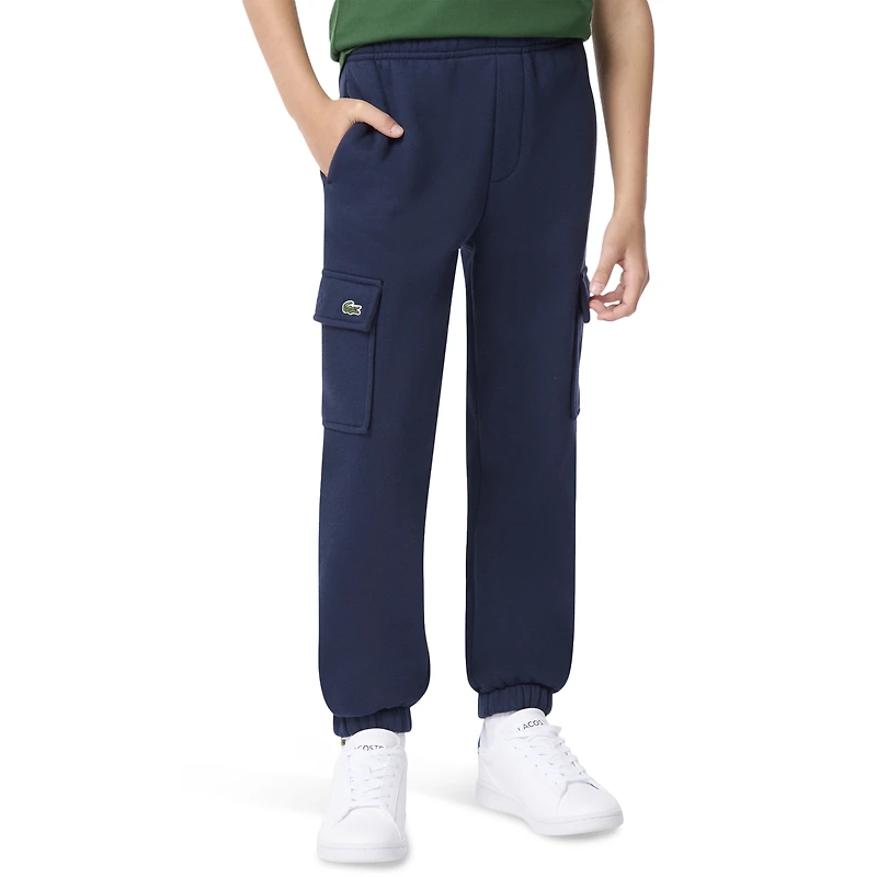 Lacoste Cargo Fleece Pants  - Boys' Grade School