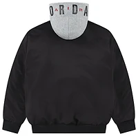 Jordan Big Logo Hooded Bomber Jacket  - Boys' Grade School