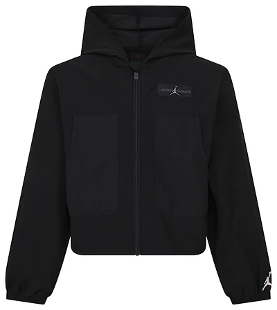 Jordan Crafted Utility Woven Full-Zip  - Girls' Grade School