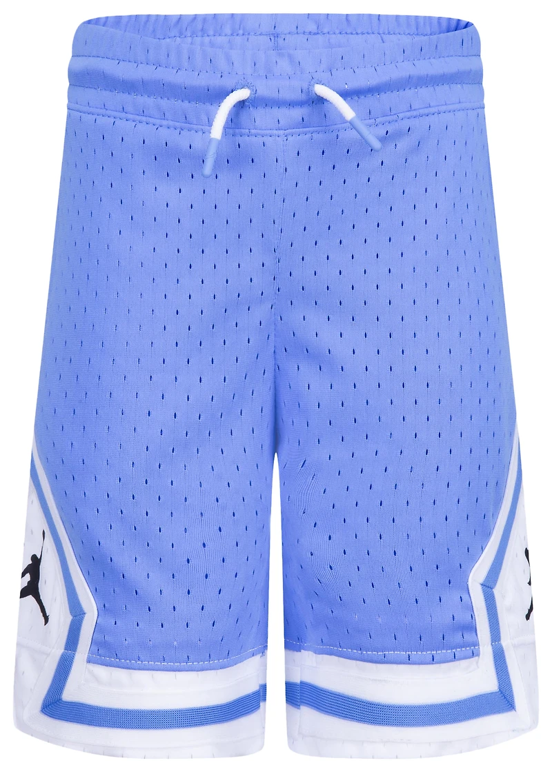 Jordan Boys Air Diamond Shorts - Boys' Preschool Carolina/White