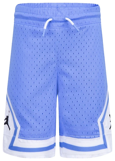 Jordan Boys Air Diamond Shorts - Boys' Preschool Carolina/White