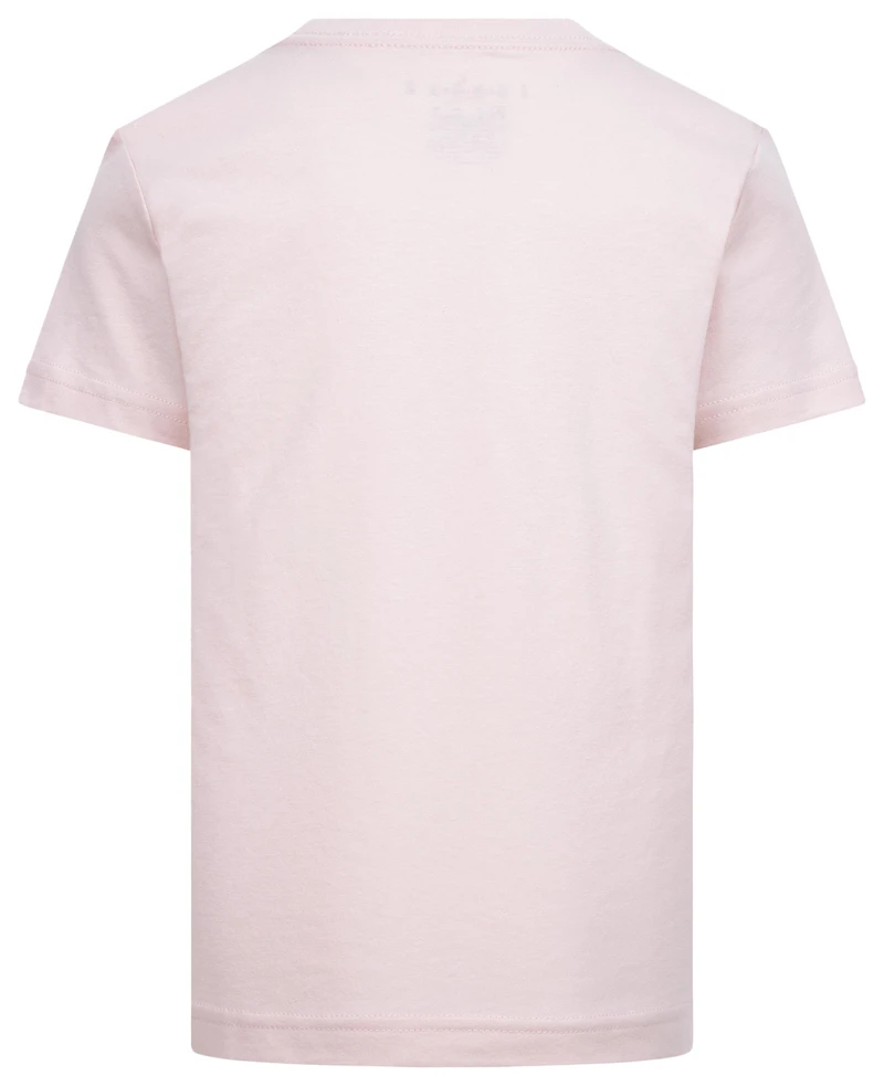 Jordan Boys Gradient Stacked Jumpman Short Sleeve T-Shirt - Boys' Preschool Pink/White