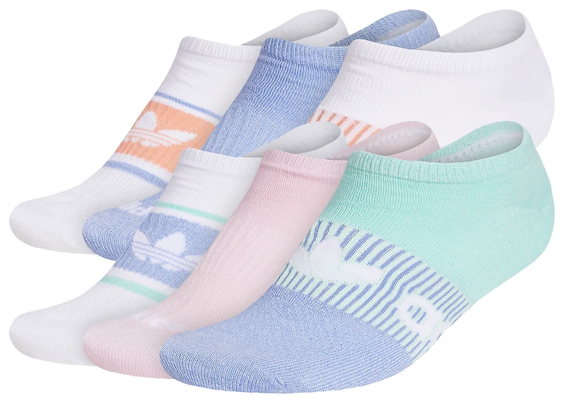 adidas Originals Gradient SL 6 Pack No Show Socks