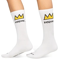 Jimmy Lion Chaussettes de sport Basquiat Crown - Pour hommes