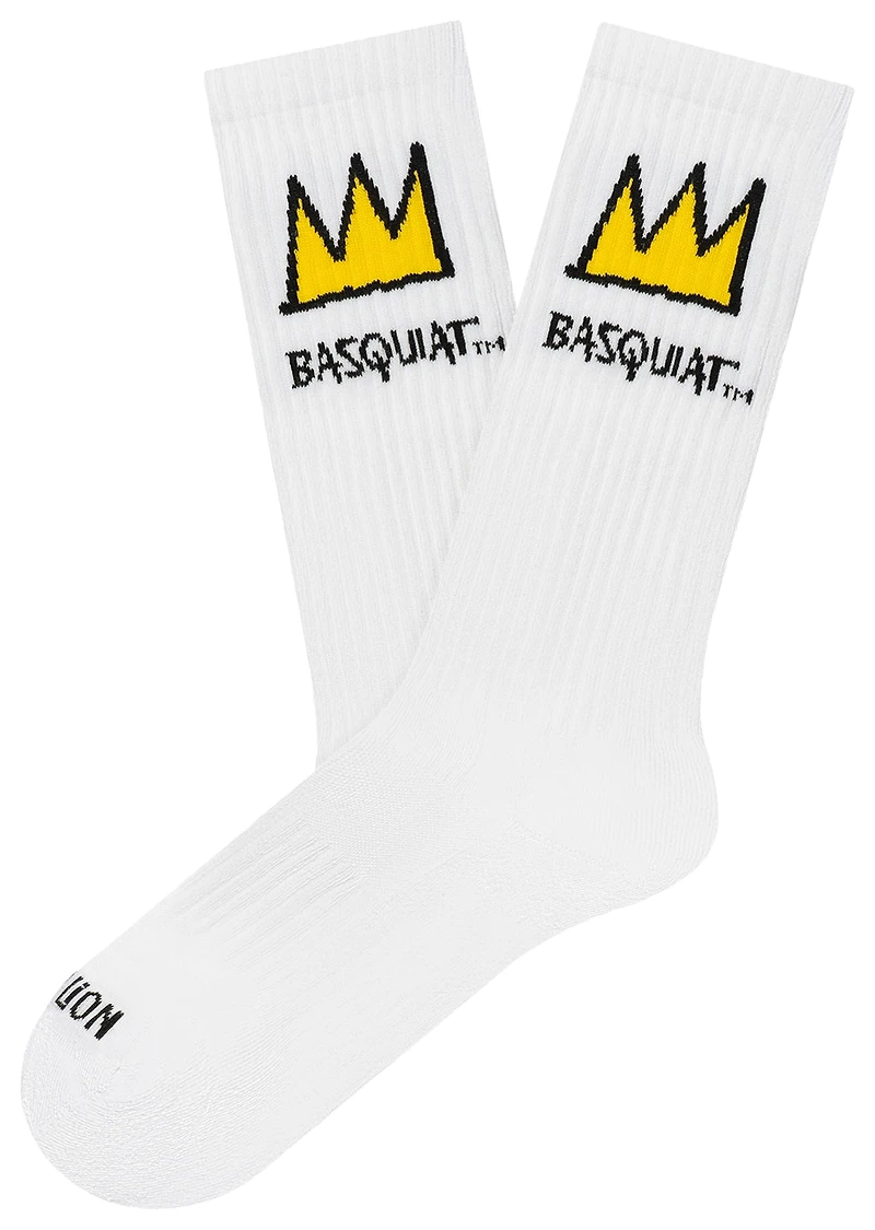 Jimmy Lion Athletic Basquiat Crown Socks  - Men's