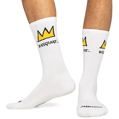Jimmy Lion Athletic Basquiat Crown Socks  - Men's
