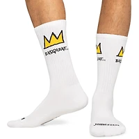 Jimmy Lion Athletic Basquiat Crown Socks  - Men's