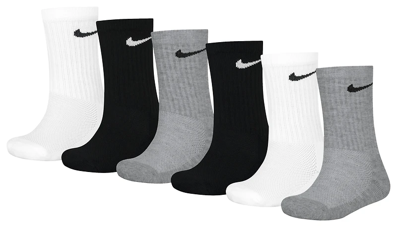 Nike Mesh And Cushioned 6 Pack Crew Socks