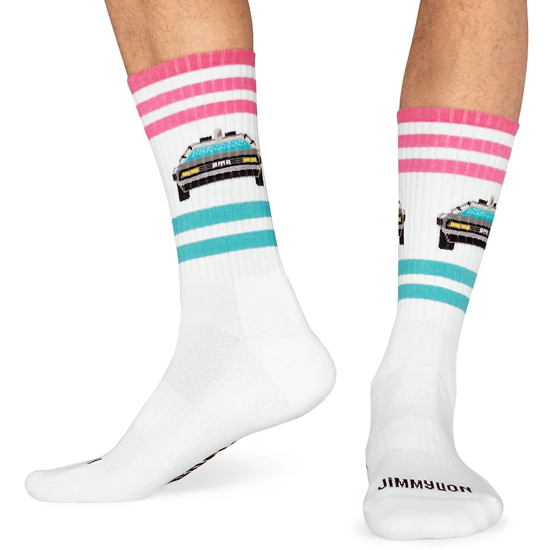Jimmy Lion Chaussettes de sport Delorean - Pour hommes