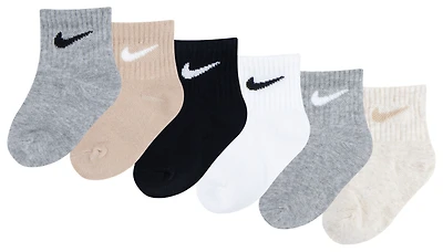 Nike Swoosh 6 Pack Ankle Sock  - Boys' Toddler