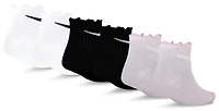 Nike Lettuce Welt Ankle Socks 6 Pack  - Girls' Preschool