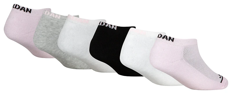 Jordan Legend No-Show Socks 6 Pack  - Girls' Grade School