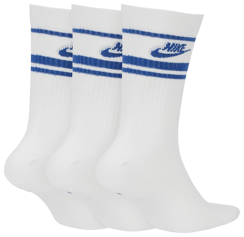 Nike 3 Pack Futura Logo Crew Socks  - Men's