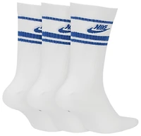 Nike 3 Pack Futura Logo Crew Socks  - Men's